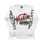 Hellstar Long Sleeve Shirt White