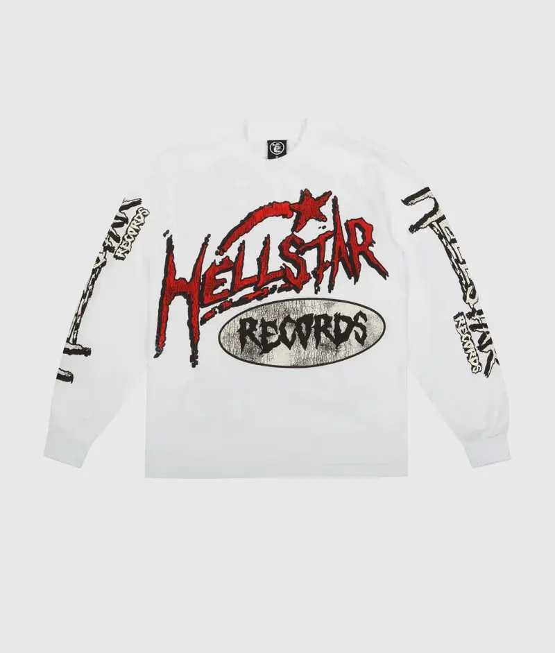 Hellstar Studios Records Long Sleeve T-Shirt Sweater Hellstar Studios Records Long Sleeve T-Shirt Sweater