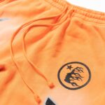 Hellstar Sweatpants Fire Orange (Closed Elastic Bottom)