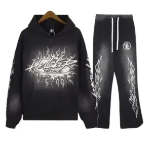 Hellstar Studios Vintage Black Tracksuit