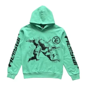 Hellstar Path to Paradise Green Hoodie