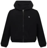 Hellstar Essentials Zip Up Black Hoodie