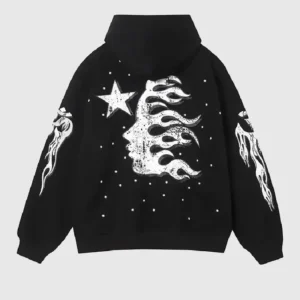 Hellstar Racer Vintage Black Hoodie