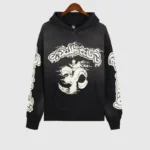 Hellstar Studios Records Black Yoga Hoodie