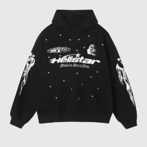Hellstar Racer Vintage Black Hoodie