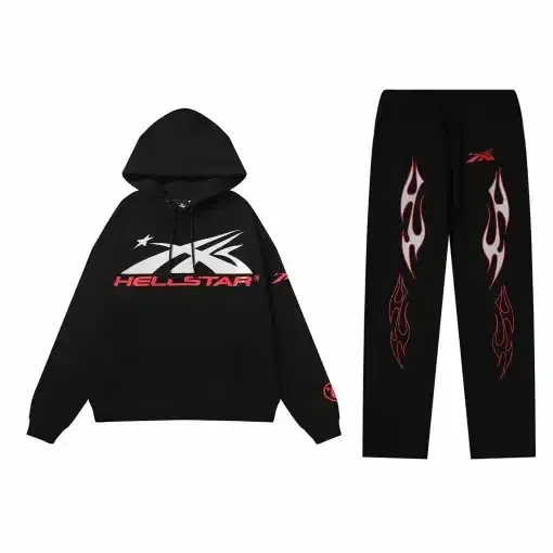 Hellstar Racer Black Tracksuit