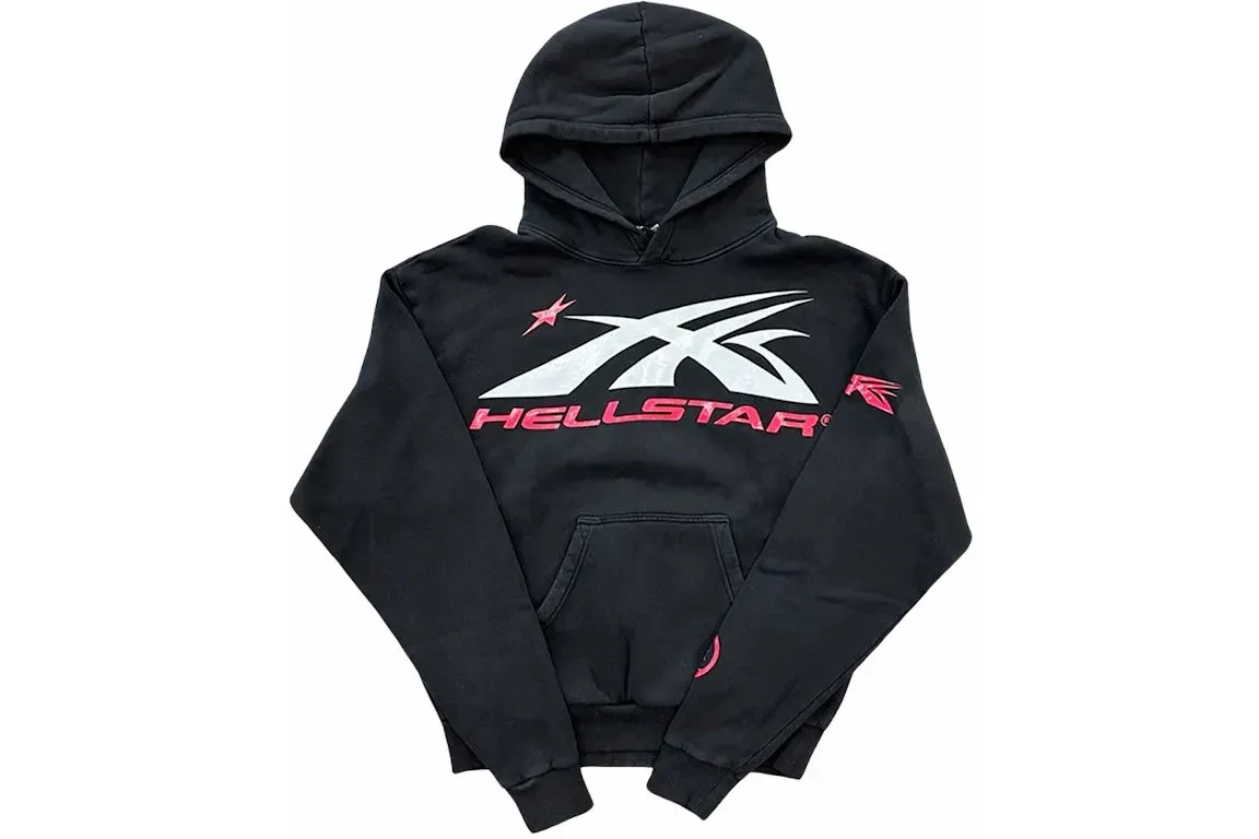 Hellstar Sport Black Logo Hoodie Hellstar Sport Black Logo Hoodie