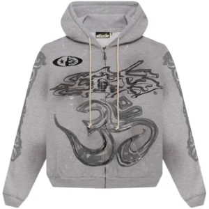 Hellstar Yoga Zip-Up Hoodie