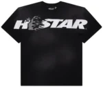 Hellstar Studios Cartoon Logo Glitter Logo T-Shirt Black